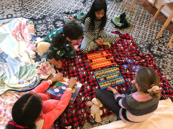 1.13.23 Elementary_Nola, Maya, Madeleine, Margo Playing Game-1